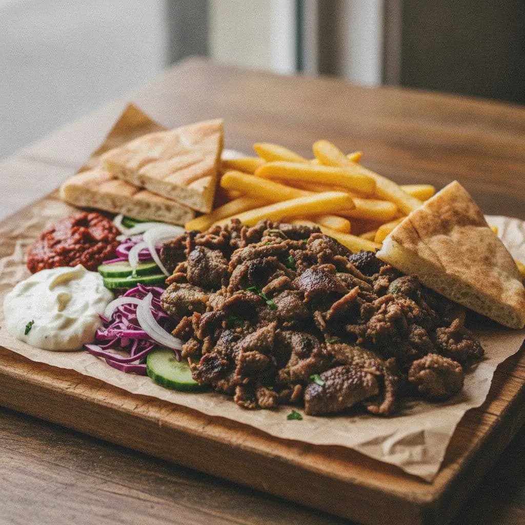Kebab assiette